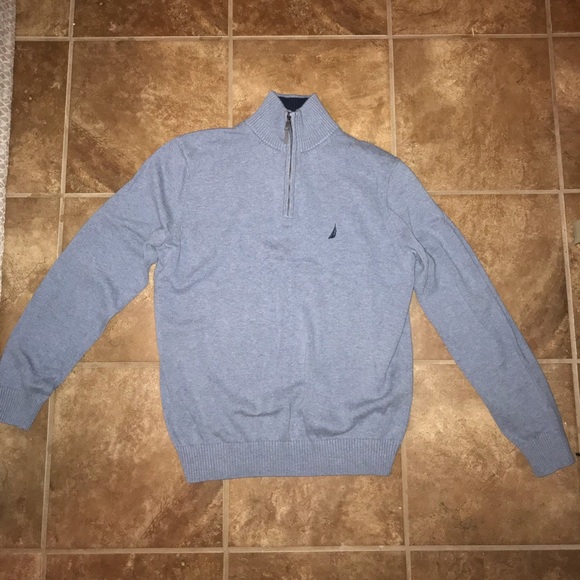 Nautica Classic Fit Quarter-Zip Sweater - Picture 1 of 2